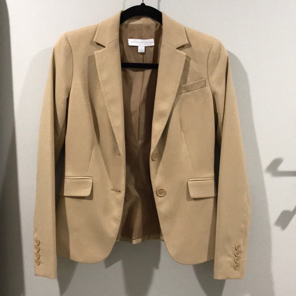 Camel tan blazer